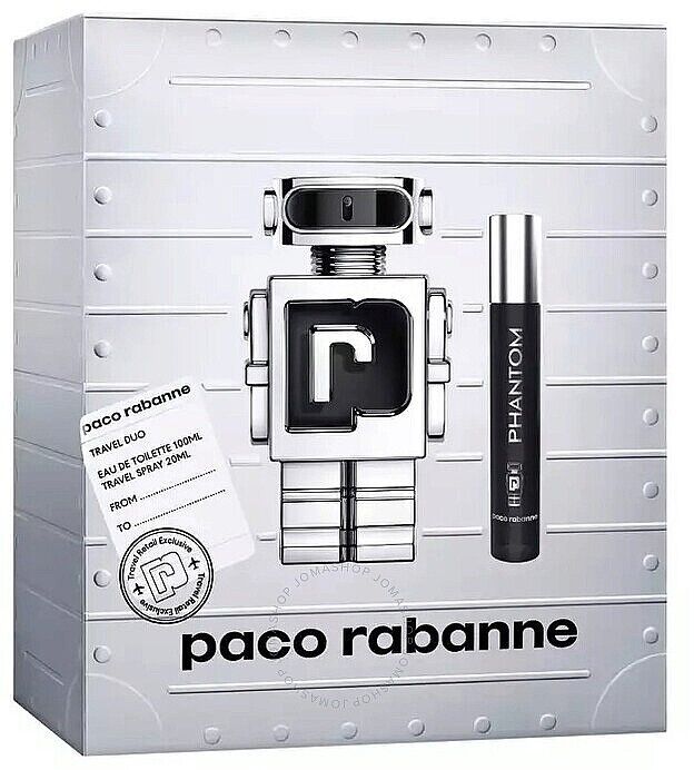 SET • Paco Rabanne • Phantom •  Eau De Toilette 100ml + 20ml Eau de Toilette • d