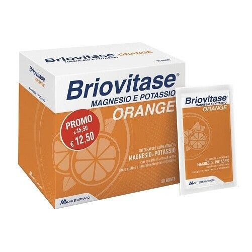 Briovitase Magnesio e Potassio ORANGE 30 buste