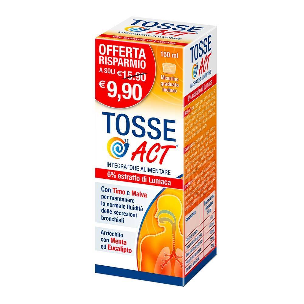 Linea ACT Tosse Act Integratore per il Benessere di Gola e Voce, 150ml