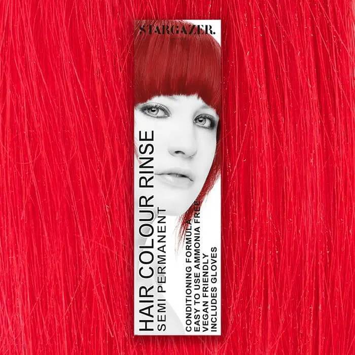 Stargazer Hair Colour Rinse 100ml - Rouge