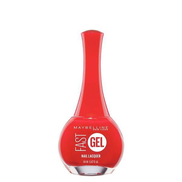 Maybelline Fast Gel Nail Lacquer 11-Red Punch