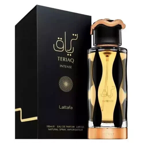 Profumo Donna Lattafa TERIAQ INTENSE Eau De Parfum 100ml 3.4 FL. OZ. Spray