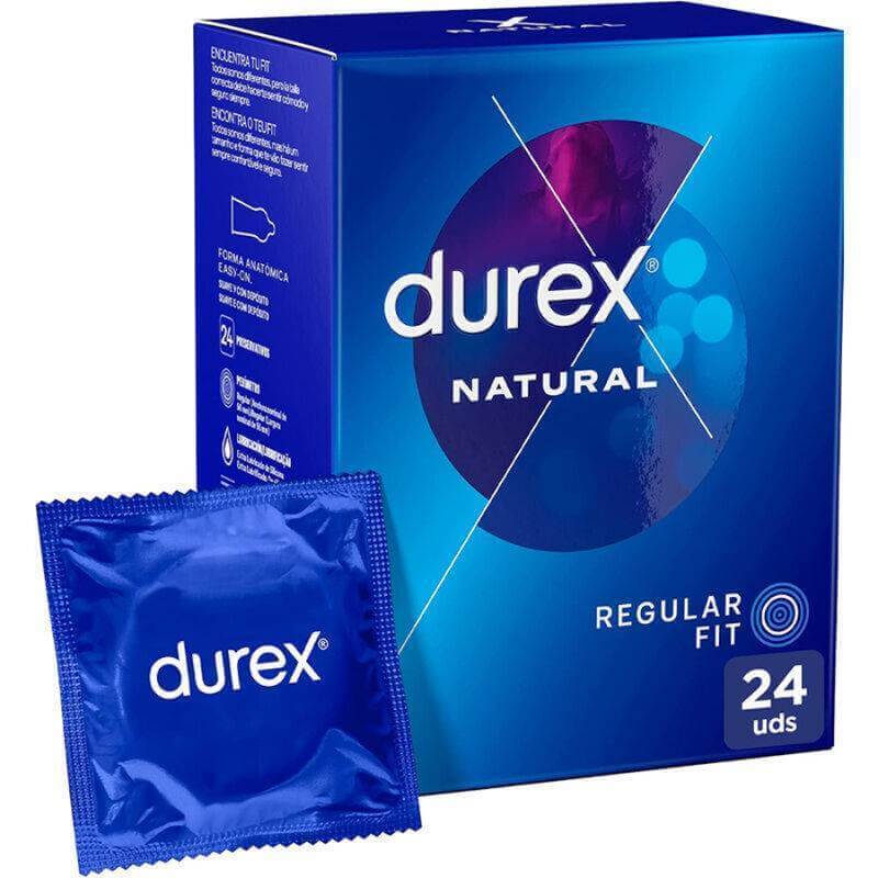 Durex - Preservativi Natural Plus 24 Unità