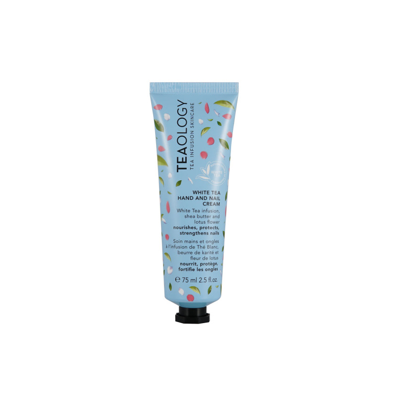 TEAOLOGY SKINCARE WHITE TEA CREMA MANI E UNGHIE 75ml INFUSO TE' BIANCO