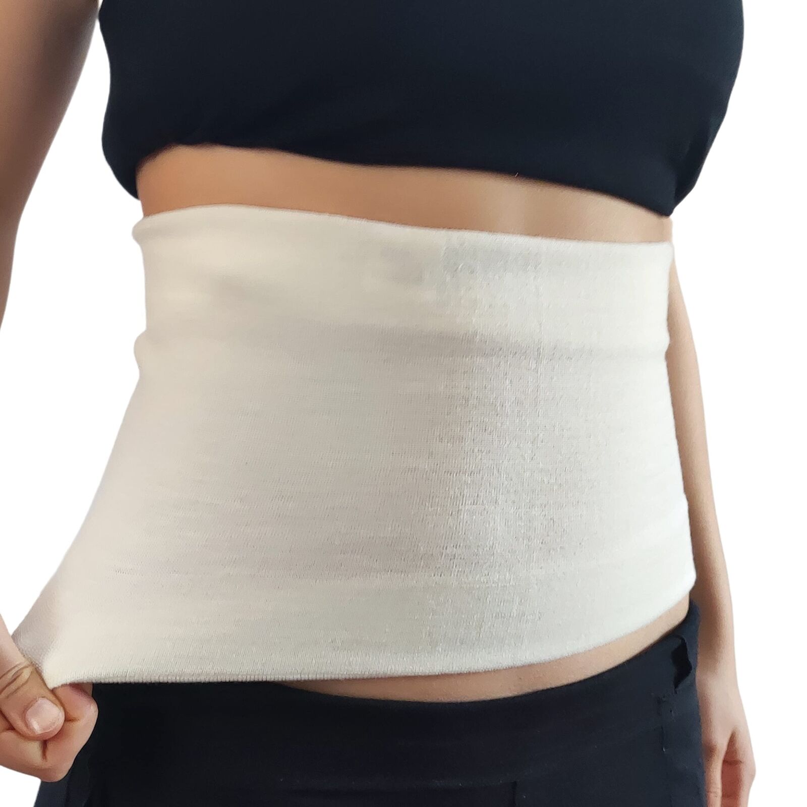 GYOUNG- Pancera lana fascia elastica fascia termica vita addome fascia (x4G)