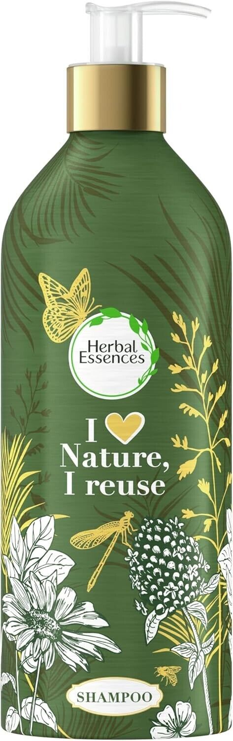 shampoo Herbal Essences con Olio di Argan del Marocco bottiglia ricaricabile
