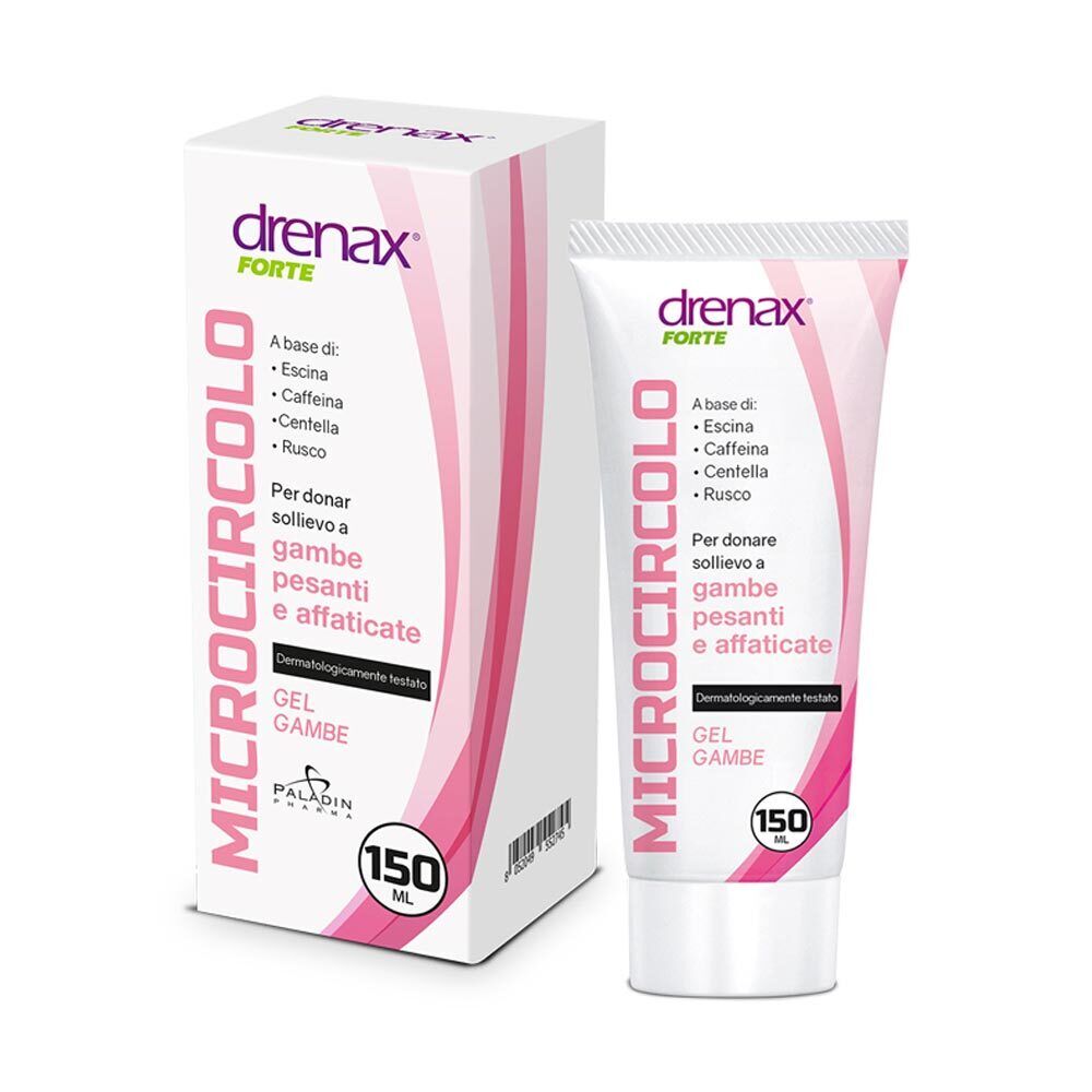 Paladin Pharma Drenax Forte - Microcircolo Gel Gambe, 150ml