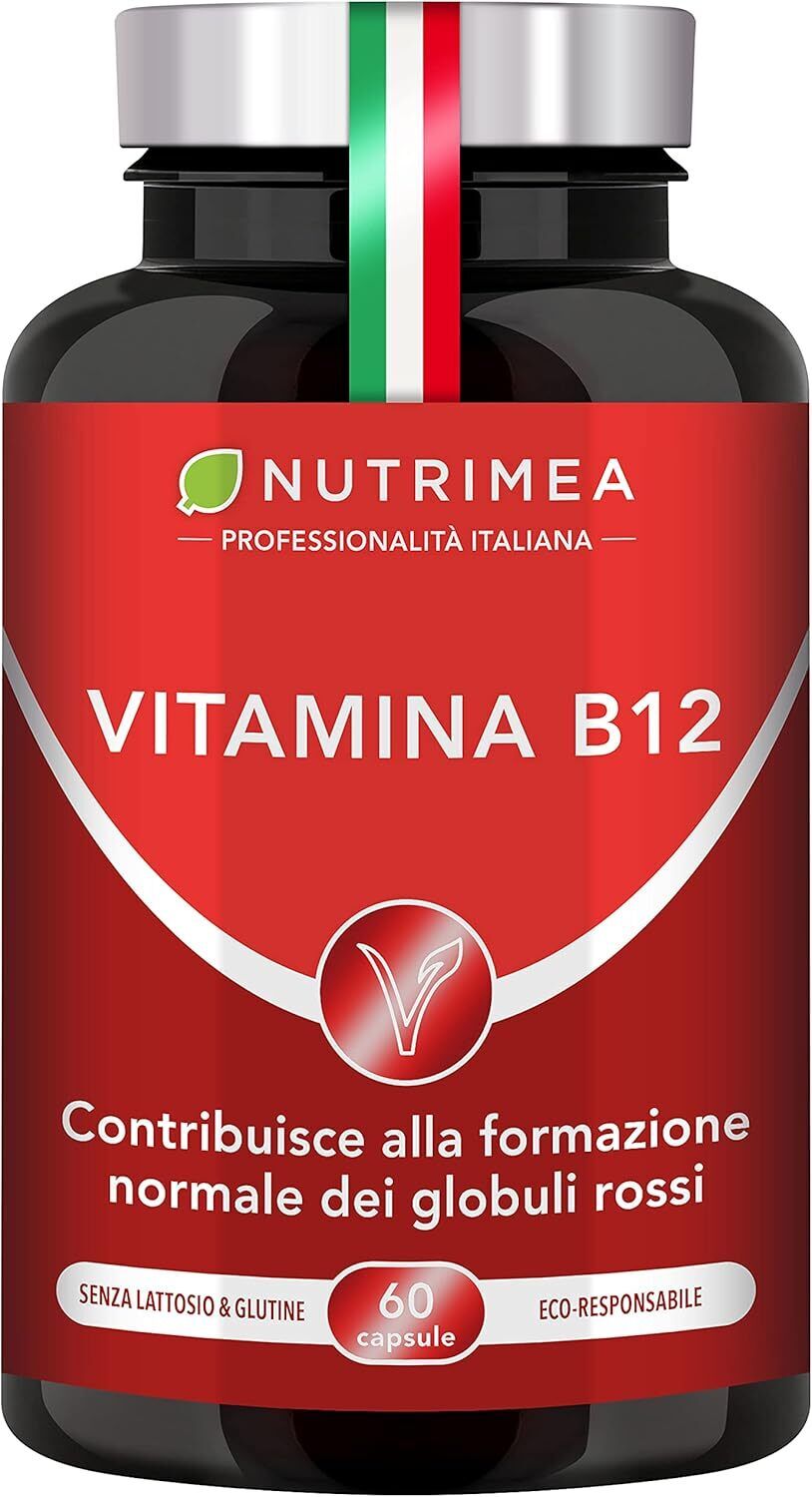 VITAMINA B12 | Cianocobalamina 1000 mcg | Vegan | Fatica | Debolezza |...
