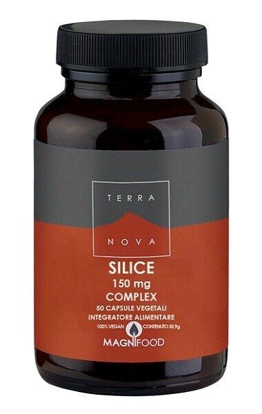 Terranova Pelle Capelli e Unghie - Silice Complex Integratore, 50 Capsule