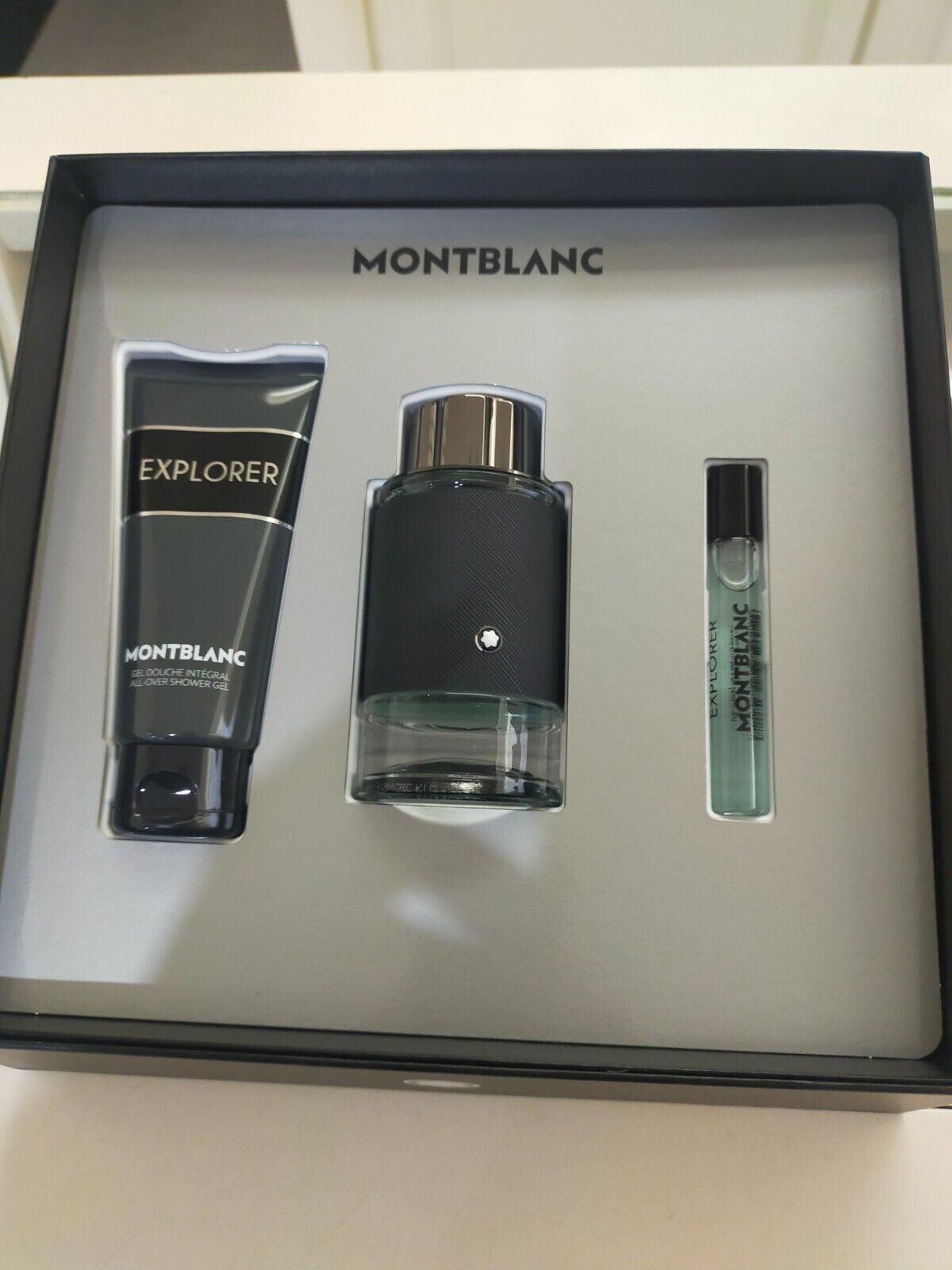 MONTBLANC EXPLORER  EAU DE PARFUM 100ML+ 7,5 ML GEL DOUCHE 100 ML