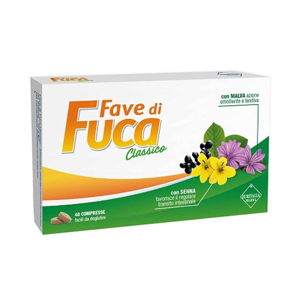 Euritalia Pharma Fave Di Fuca Integratore Alimentare, 40 Compresse