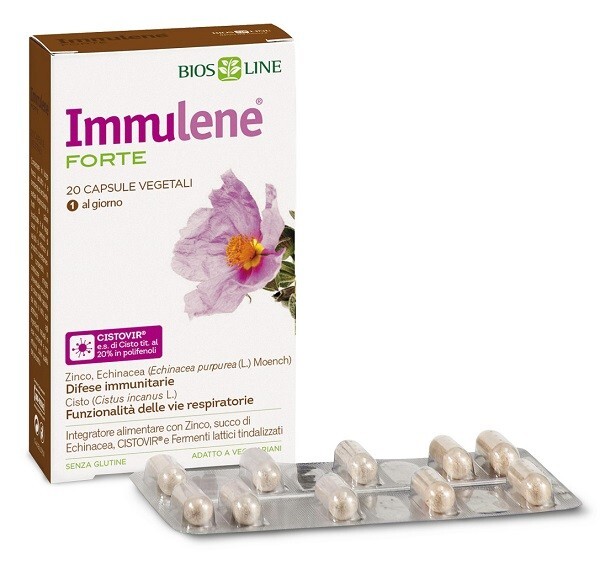 Biosline Immulene Forte  20 capsule vegetali- difese immunitarie