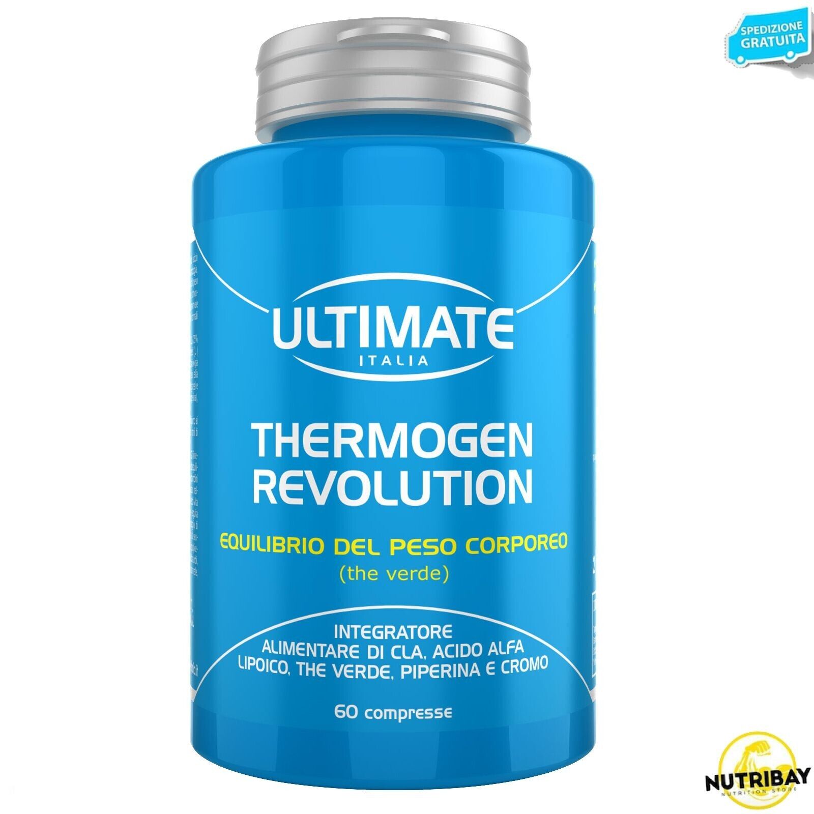 Ultimate Italia Thermogen Revolution - 60 cpr Termogenico brucia grassi