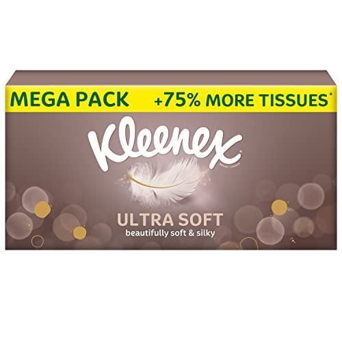 Kleenex Ultra Morbido Mega Confezione, 112 Fogli - Ben E Seta Salviettine