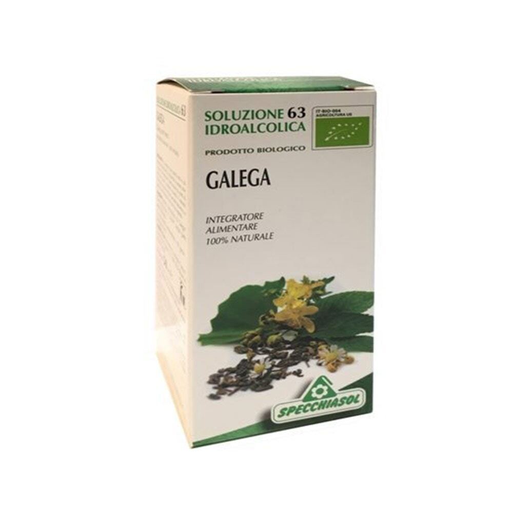 Specchiasol Soluzione Idroalcolica - Integratore Alimentare Galega 63, 50ml