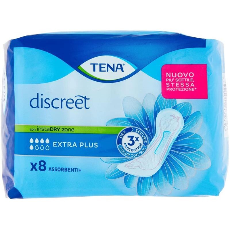 TENA LADY ASSORBENTI EXTRA PLUS IN CONFEZIONE DA 8 PEZZI