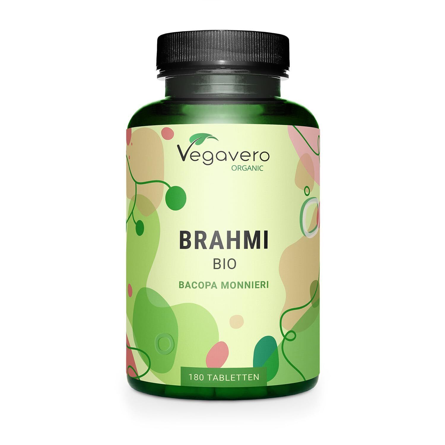 BACOPA MONNIERI BIO Vegavero® | 750 mg | Brahmi con Bacopasidi | NOOTROPICO n...