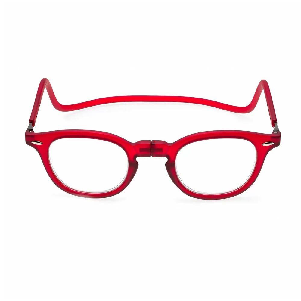 Contacta Lock - Occhiale Per Presbiopia Rosso +3,50, 1 Paio