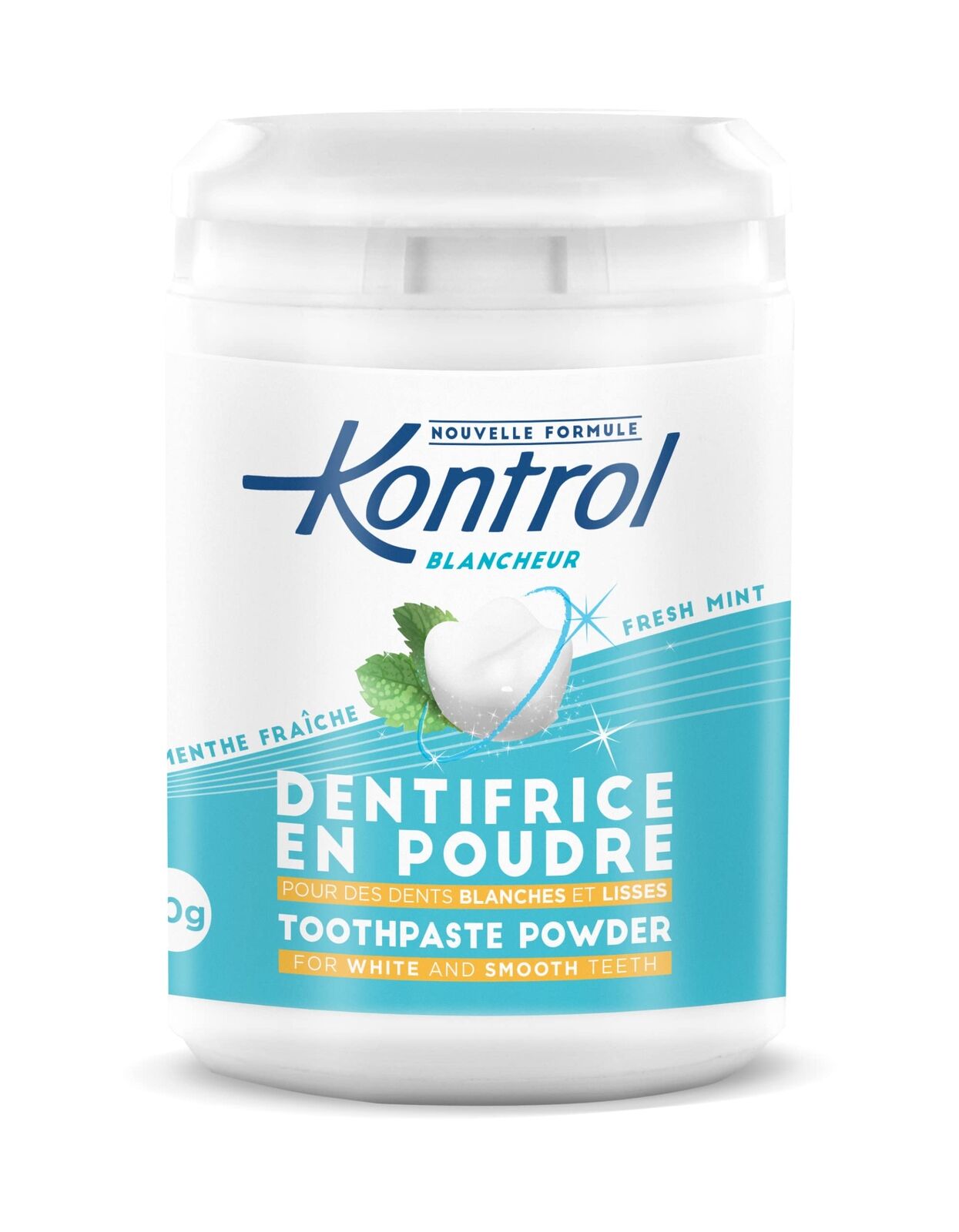 KONTROL - Dentifricio in polvere, 30 g (W9J)
