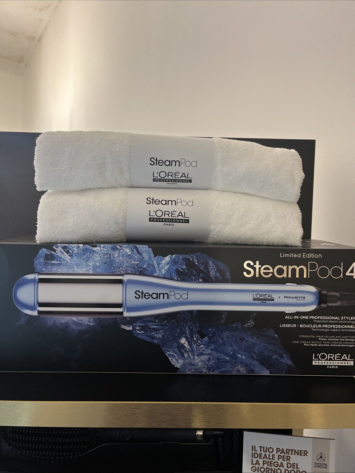 Piastra Professionale L'OREAL SteamPod 4 Glacial Utopia limited Edition