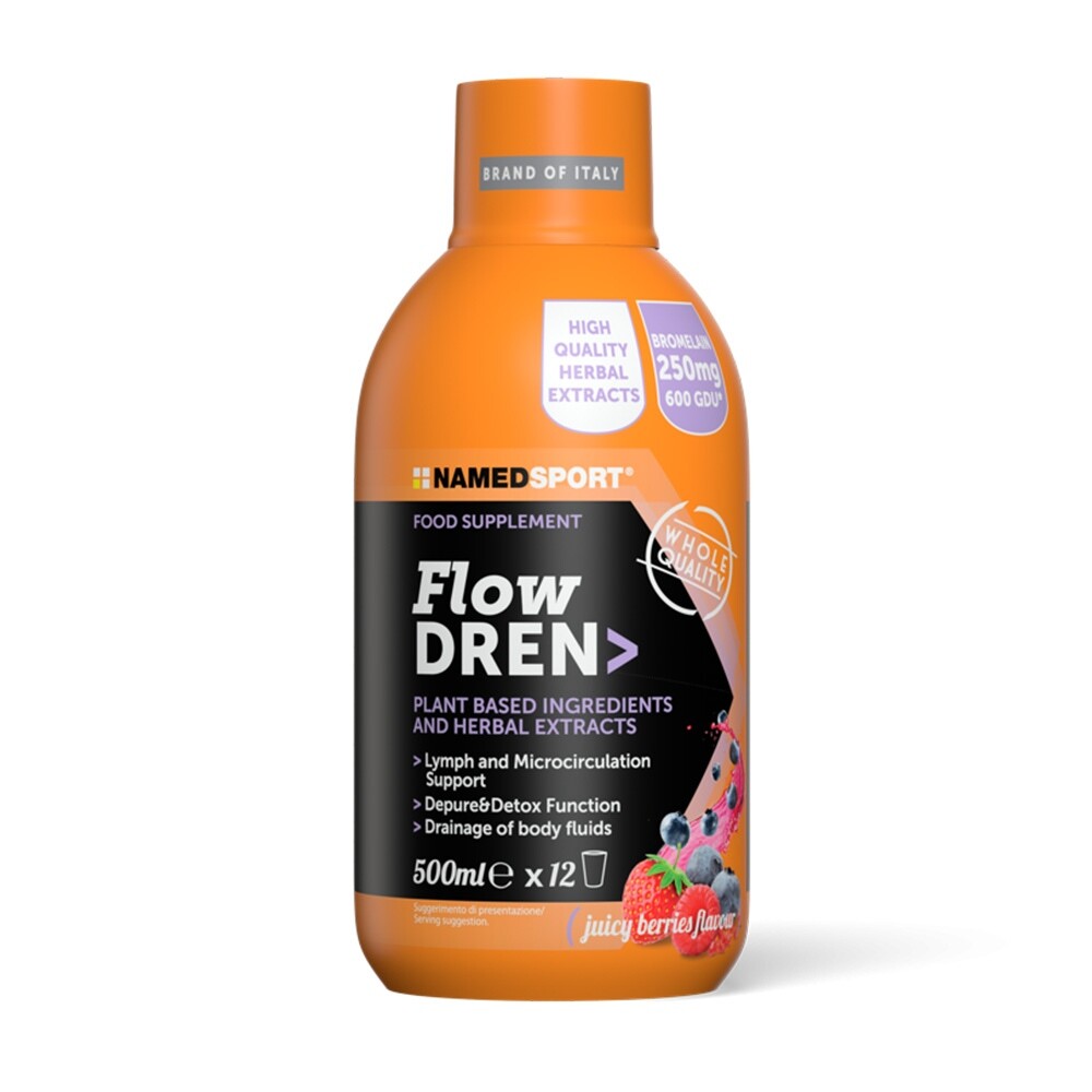 Named Sport FlowDREN Integratore Alimentare Drenante, 500ml