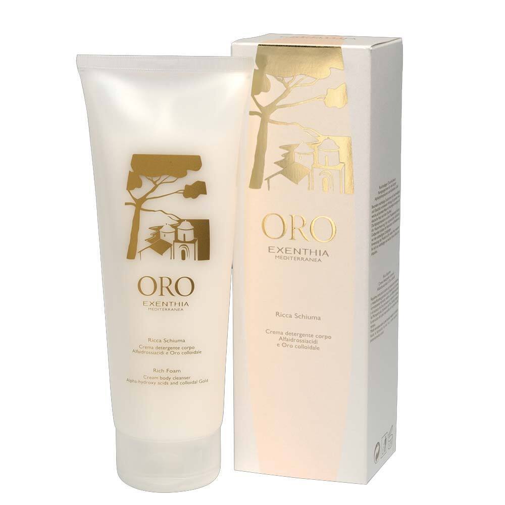 Oficine Cleman Oro - Ricca Schiuma Crema Detergente, 260ml