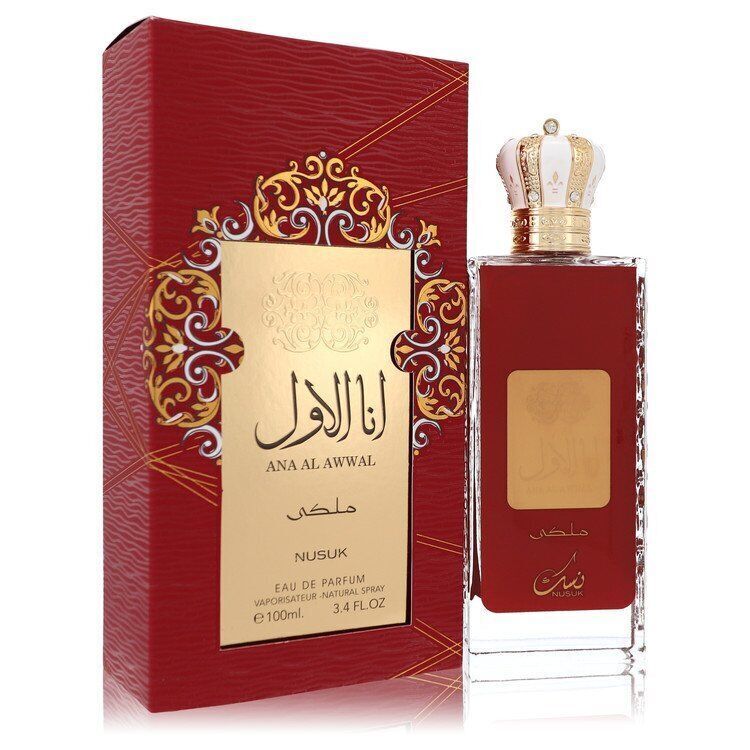 Ana Al Awwal Rouge by Nusuk Eau De Parfum Spray 3.4 oz / e 100 ml