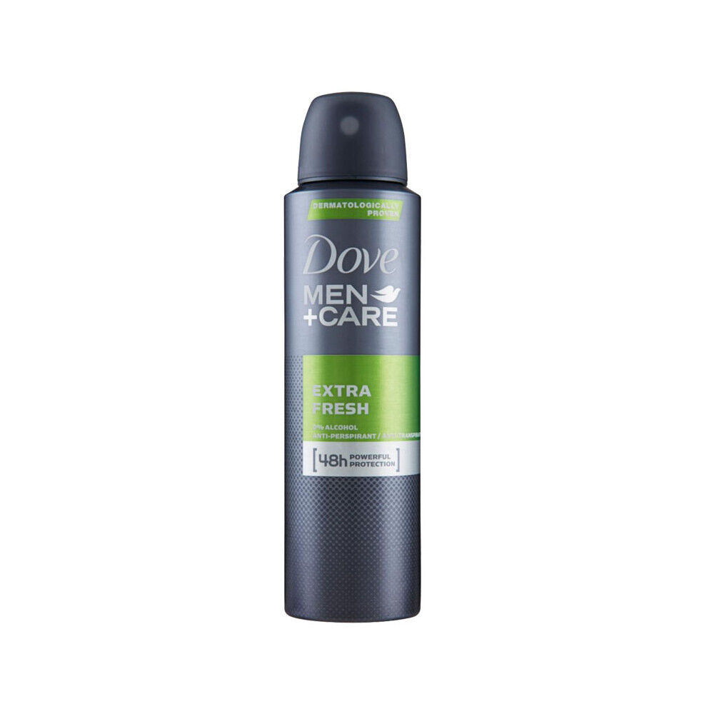 Deodorante Spray Uomo Lunga Durata 48h Extra Fresh Dove Men Care 150ml