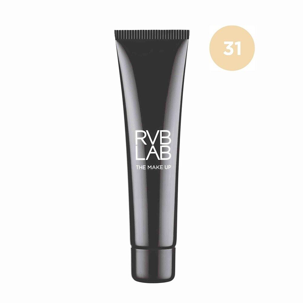 RVB Lab Fondotinta Leggero Illuminante Colore N. 31, 30ml