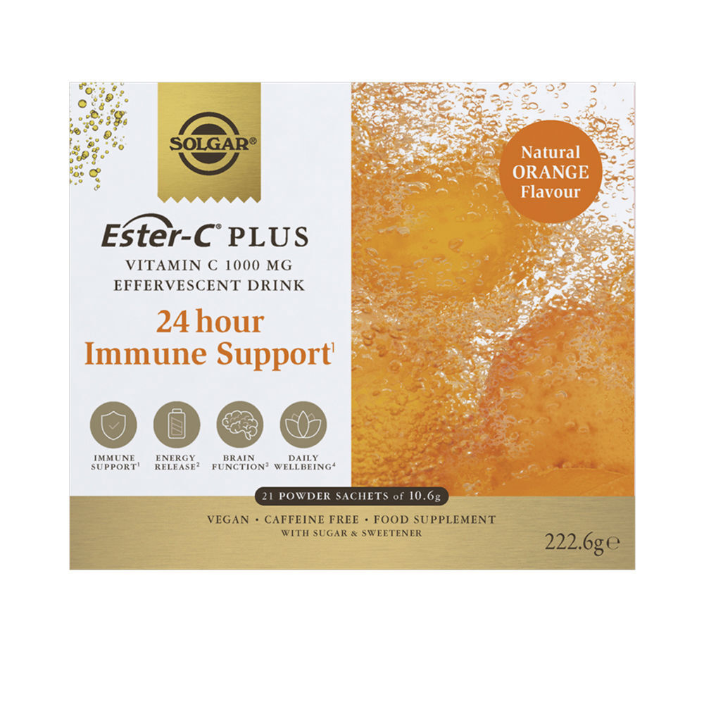 Nutrizione Solgar unisex ESTER-C EFERVESCENTE 1000MG VITAMINA C sobres 21 u