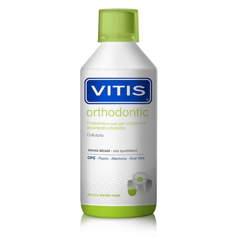Vitis Ortodontico - Orthodontic Collutorio Uso Quotidiano, 500ml