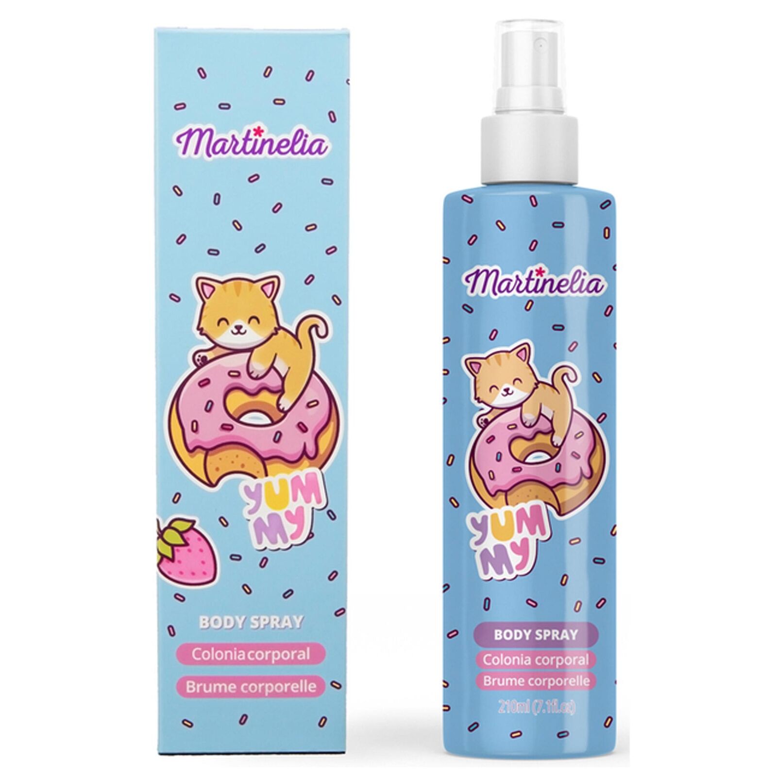 MARTINELIA YUMMY COLONIA SPRAY BAMBINI 210ML PROFUMO DOLCE FRUTTATO
