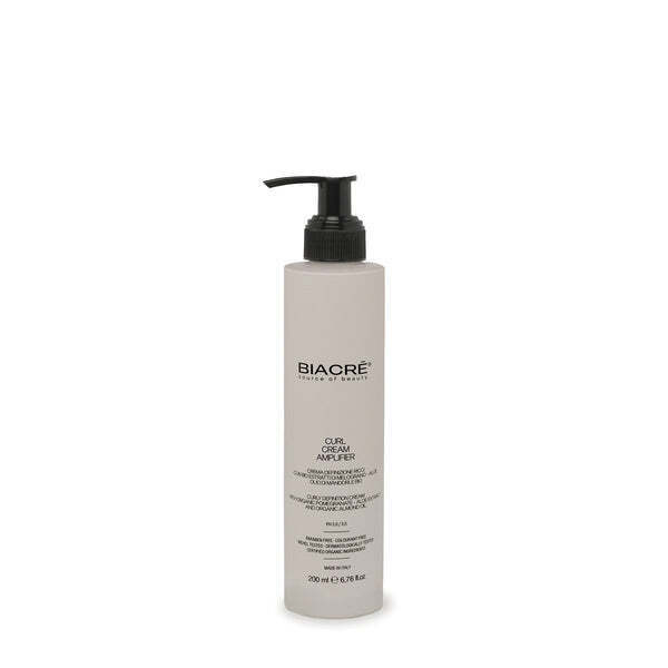 CURL CREAM AMPLIFIER crema amplificatore capelli ricci mossi Biacrè anti crespo