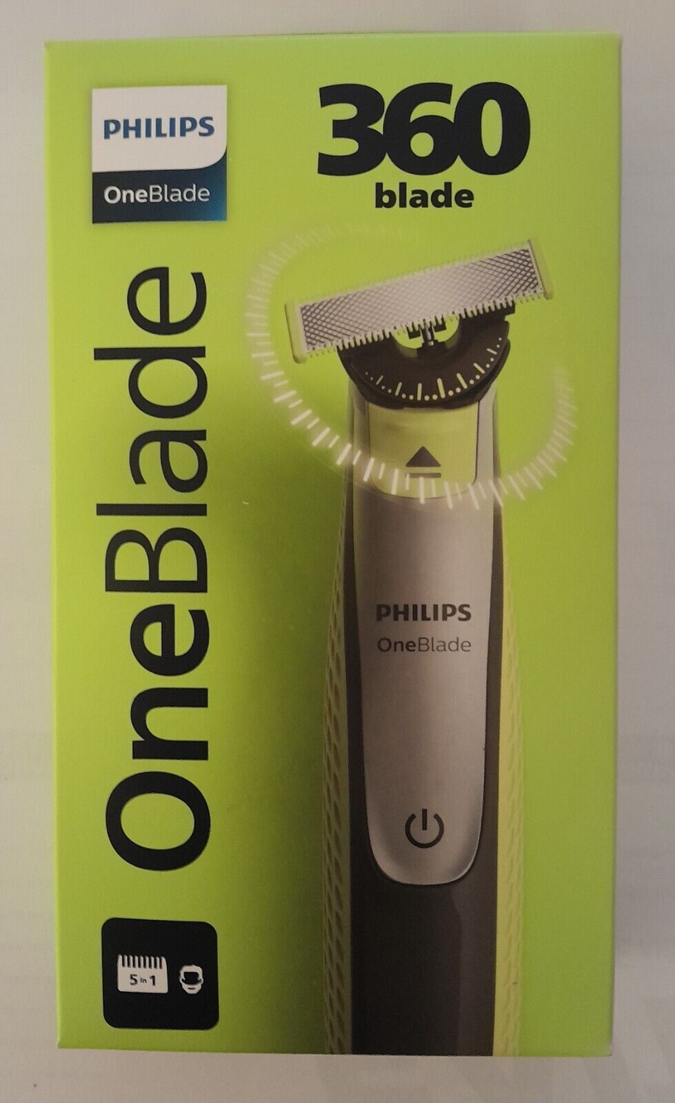 Philips OneBlade 360, rasoio elettrico ricaricabile per viso e corpo, QP2734/20
