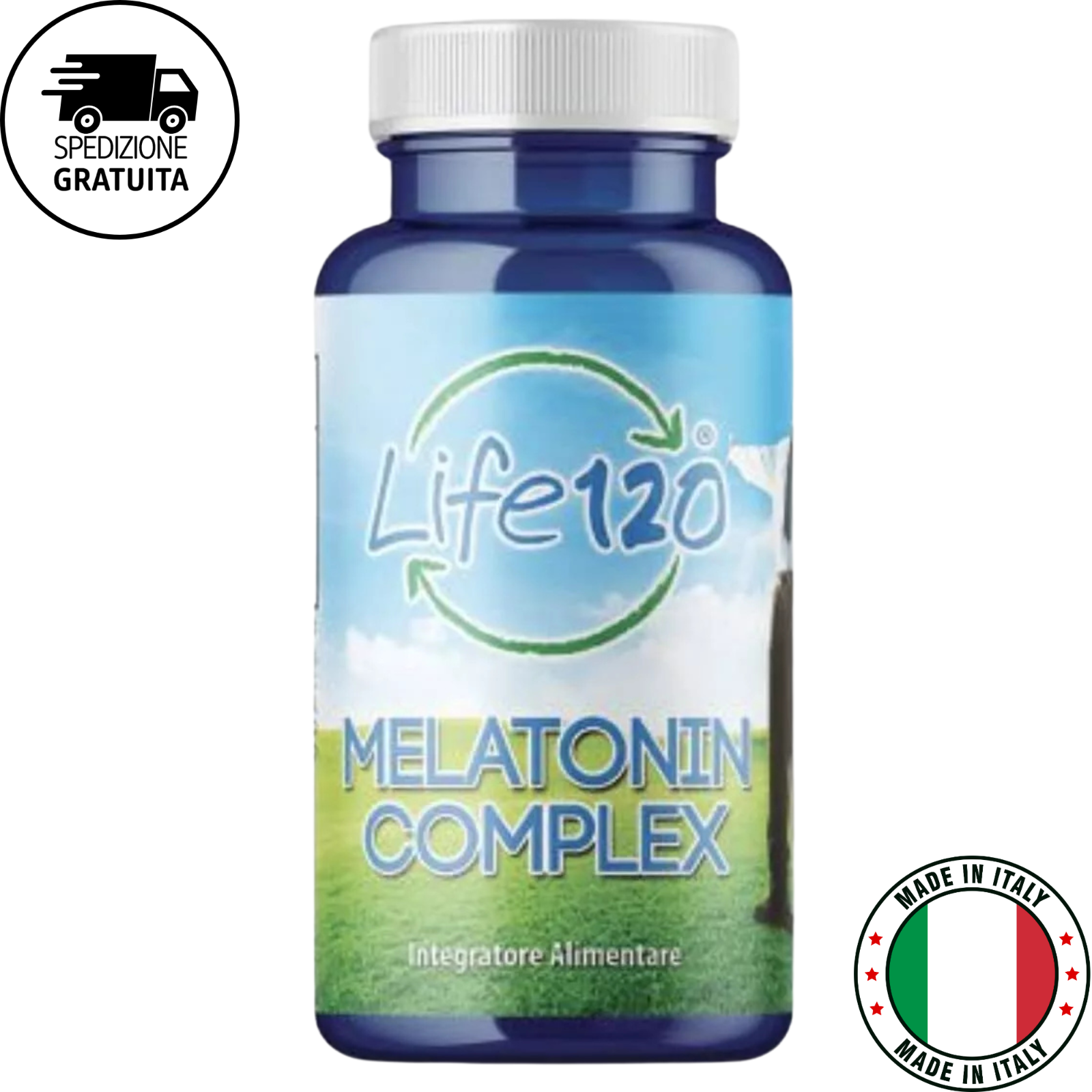 Life 120 | Integratore per Dormire e Riposare Meglio | 180 Compresse