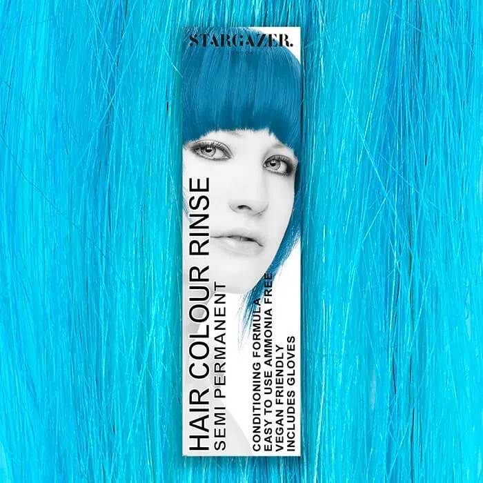Stargazer Hair Colour Rinse 100ml - Soft Blue