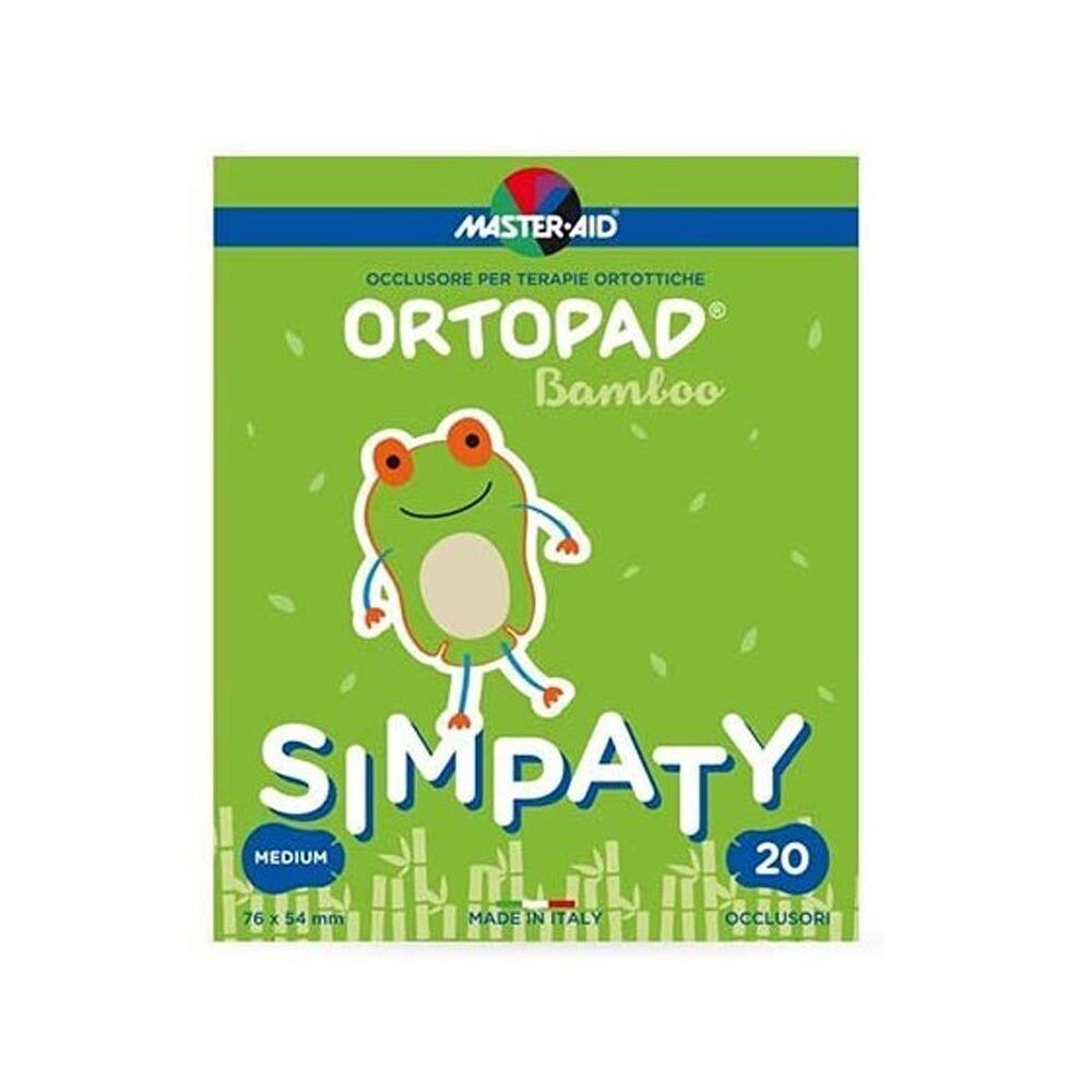 Master-Aid Ortopad - Simpaty Occulsore Oculare Ortottica Medium, 20 occlusori