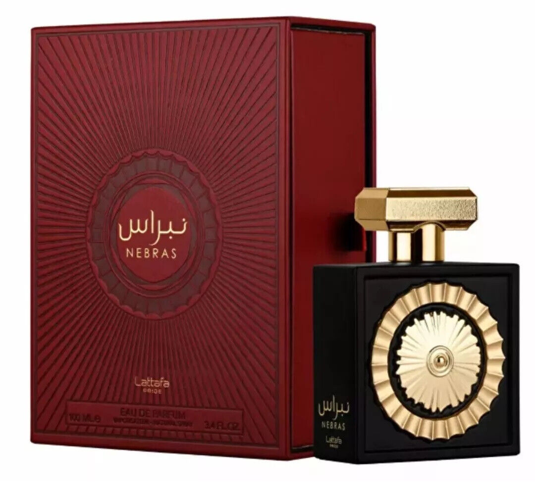 NEBRAS Lattafa Eau de Parfum 100ml Unisex Profumo Arabo Dubai  Lunga durata