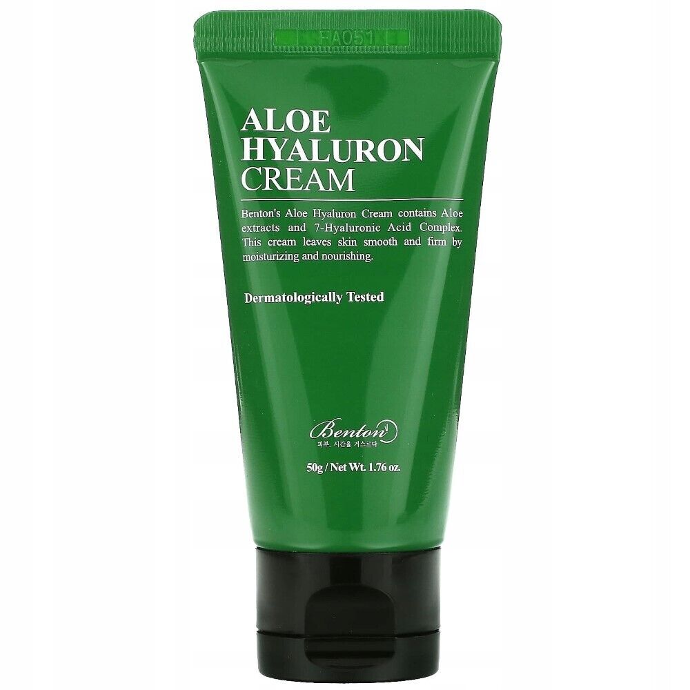 Benton Crema idratante all'aloe e ialurone, 50 g