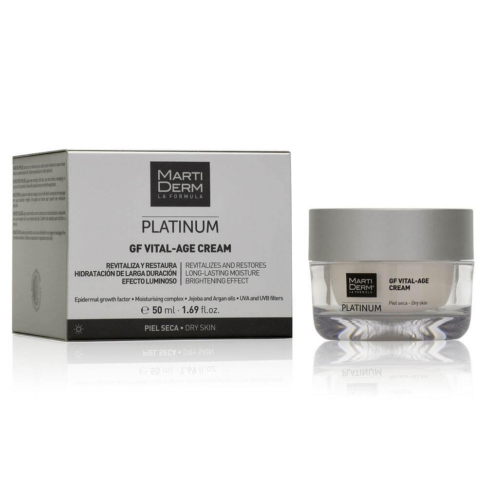 MartiDerm Platinum - GF Vital-Age Cream Crema Rassodante Pelle Secca, 50ml
