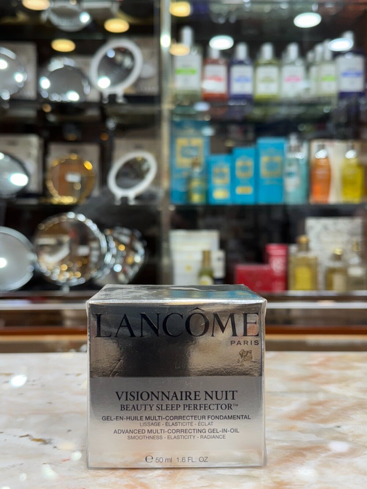 LANCOME VISIONNAIRE BEAUTY SLEEP PERFECTOR NUIT GEL IN OIL CREAM  50 ML VISO