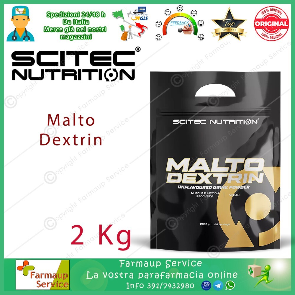 Scitec Nutrition Malto Dextrin 2000 g 2 Kg Energia Sport Palestra