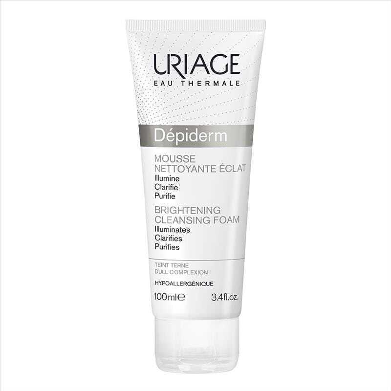 Uriage Depiderm - Mousse Detergente Luminosità, 100ml