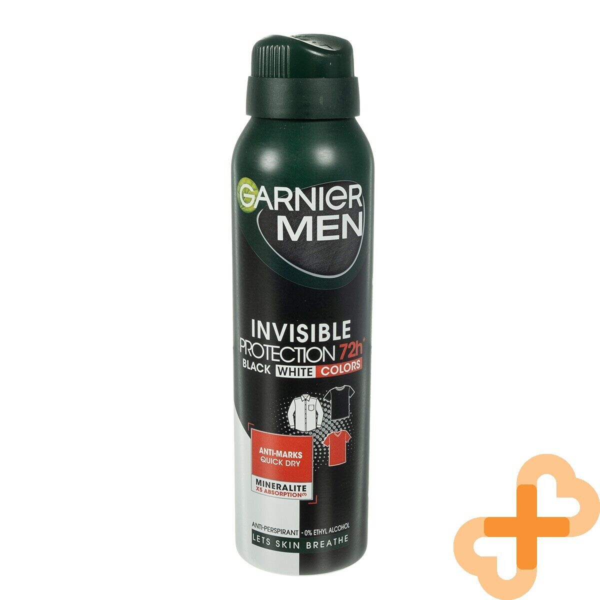 Garnier Minerale Uomo BWC Invisibile Protezione 72h Antyperspirant Spray 150ml