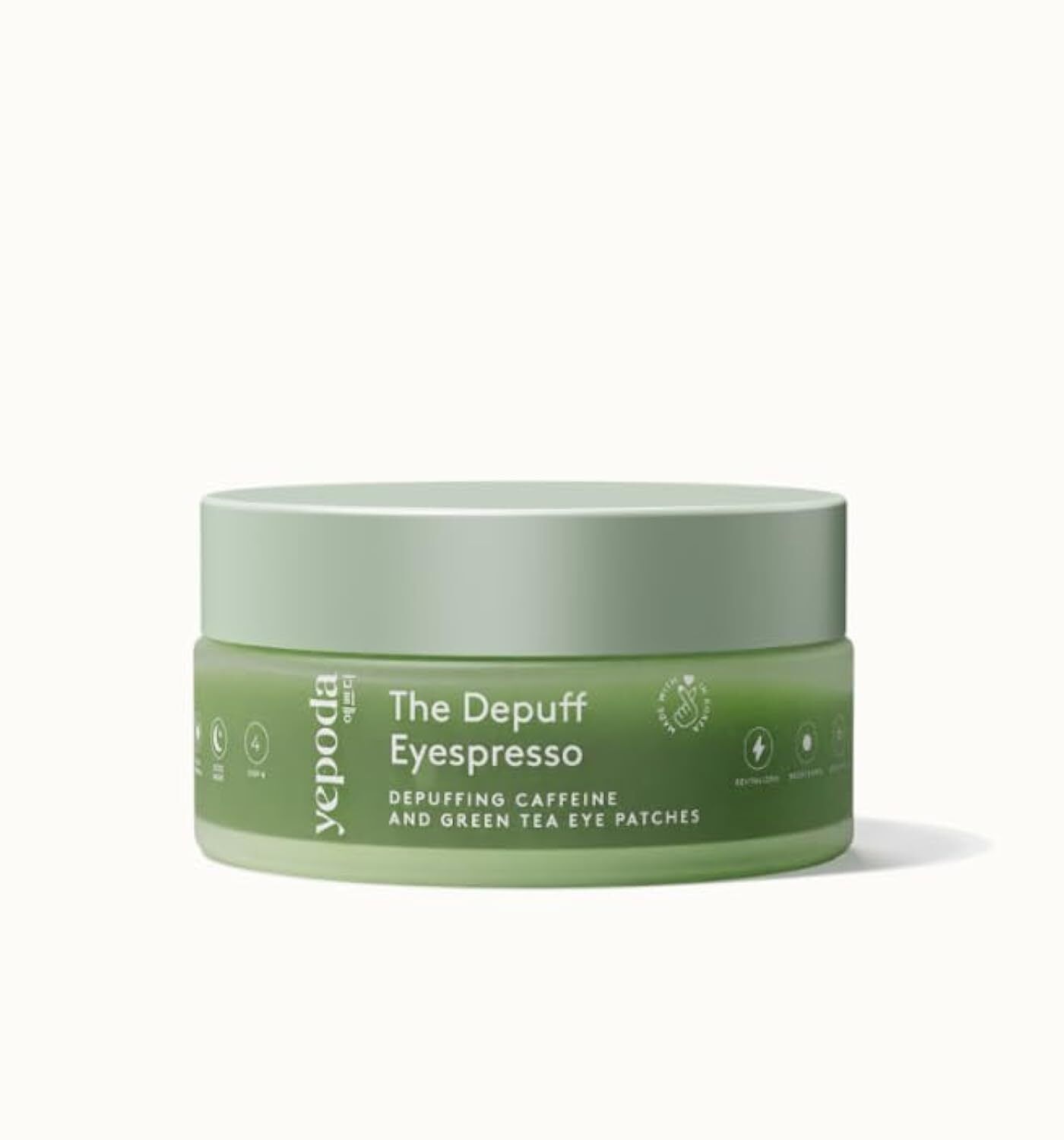 Yepoda - THE DEPUFF EYESPRESSO - Patch contorno occhi con caffeina e tè verde...