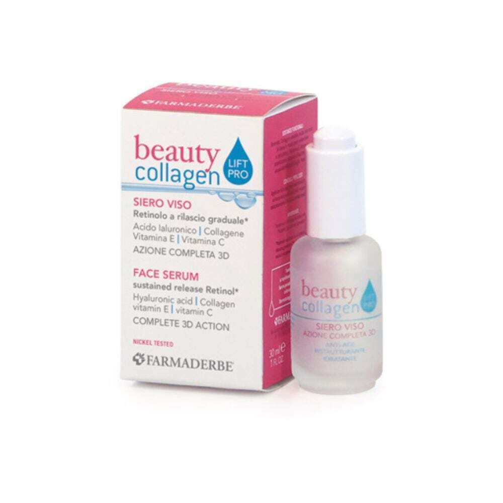 Farmaderbe Beauty Collagen - Lift Pro Siero Viso Anti Età, 30ml