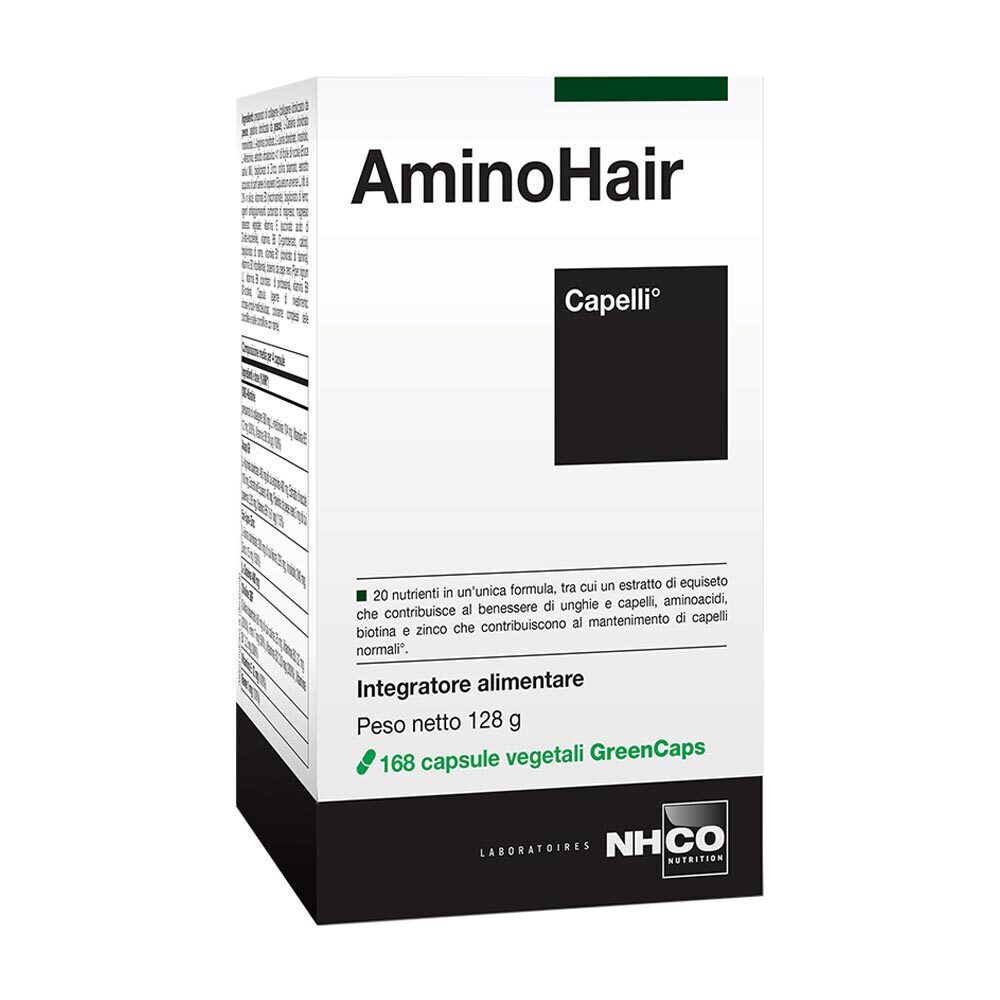Laboratoires NHCO AminoHair Integratore Alimentare per Capelli, 168 Capsule