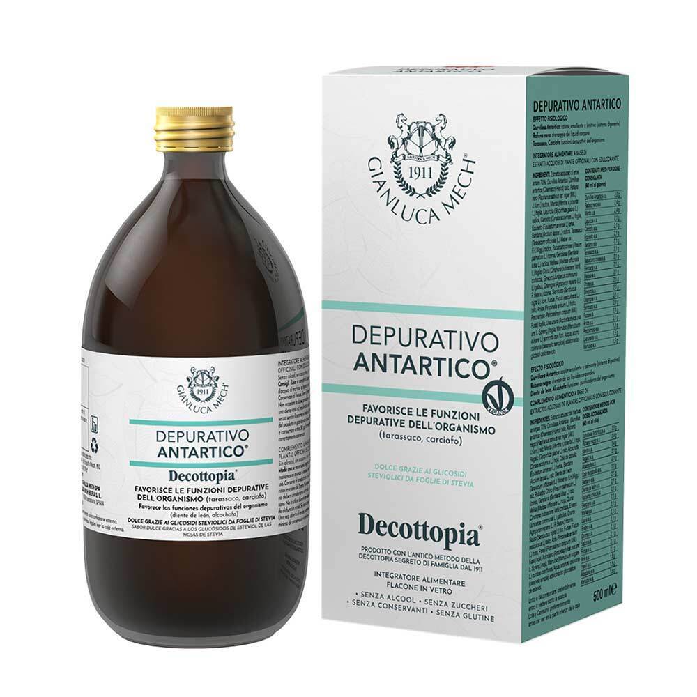 Decottopia Depurativo Antartico Con Stevia Integratore 500 ml