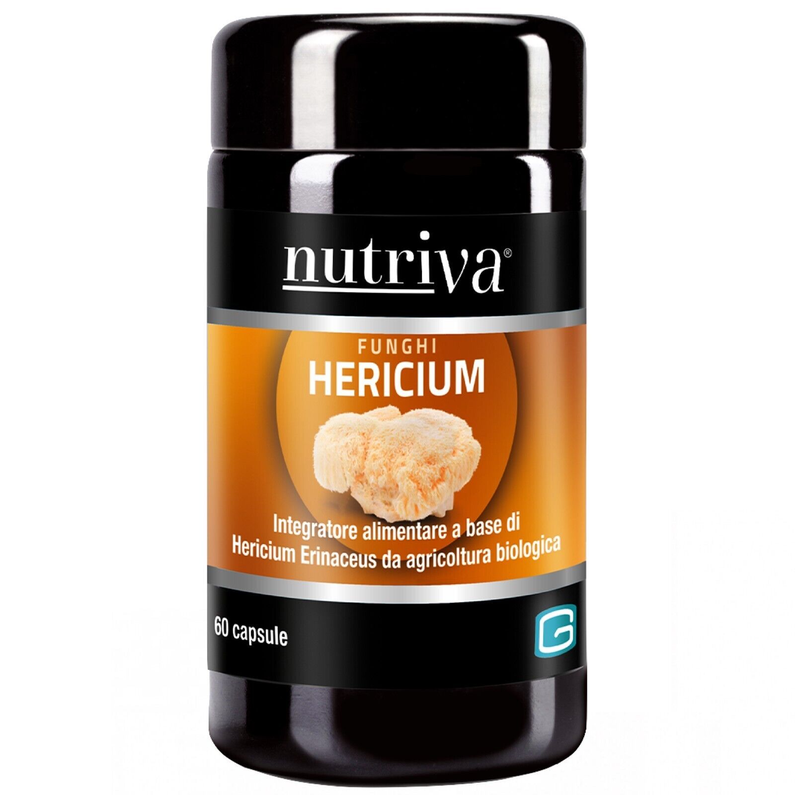 Nutriva Funghi Hericium Bio - 60 caps Fungo Hericium biologico
