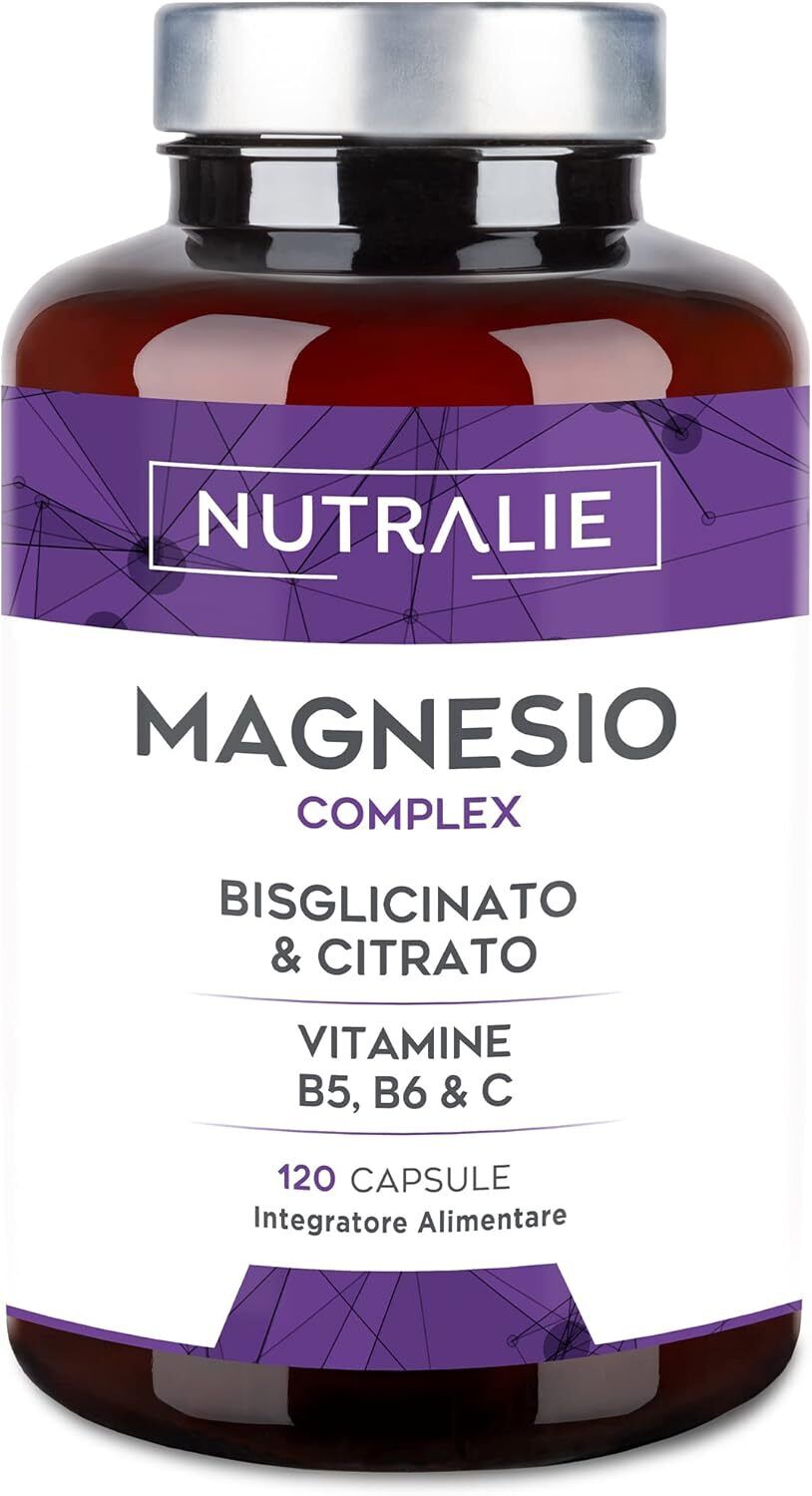 Magnesio Completo - Citrato + Bisglicinato 2145mg - Anti...